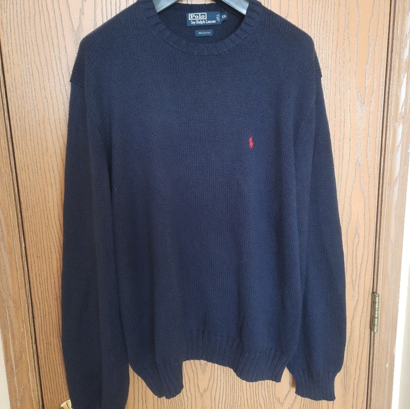 Polo Ralph Lauren Mens crew neck pullover classic sweater - Picture 3 of 13